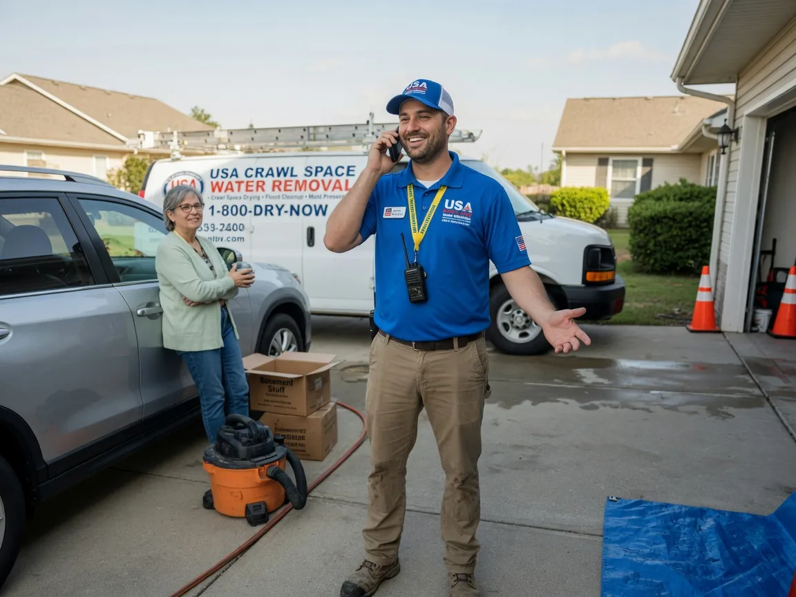 Crawl Space Water Removal Mount Auburn, IL FAQs